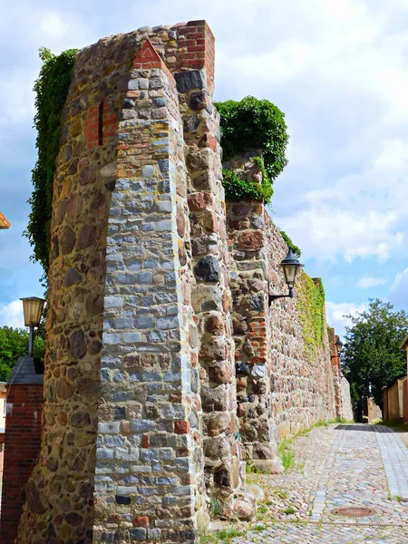 Ιστορικό Τείχος Της Πόλης Από Τον 13Ο Αιώνα — Φωτογραφία Αρχείου