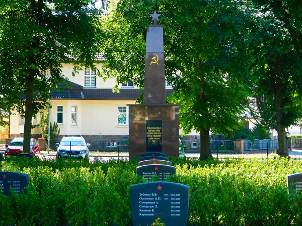 Ein Russischer Soldatenfriedhof — Stockfoto