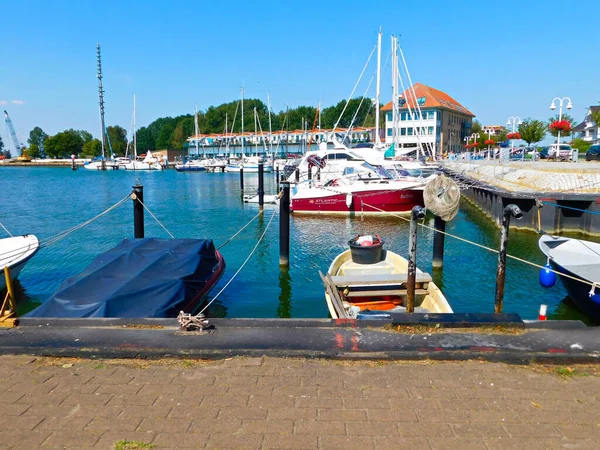 Porto Mar Báltico Peenestrom — Fotografia de Stock