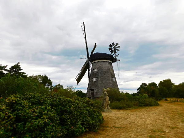 Den Holländska Kvarnen Kvarnberget — Stockfoto