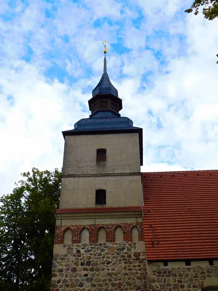 Evangelisches Gemeindehaus Aus Dem Jahrhundert — Stockfoto