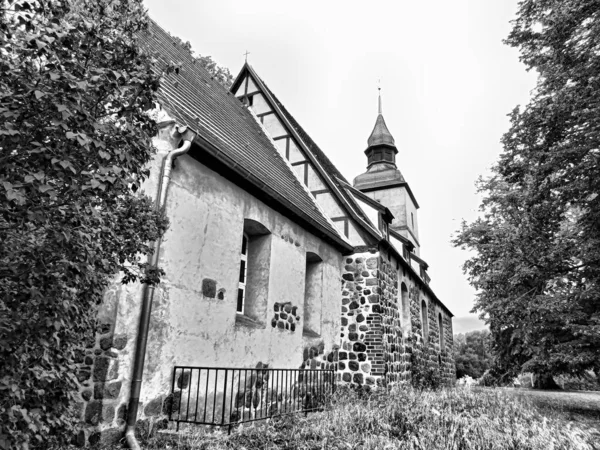 Evangelisches Gemeindehaus Aus Dem Jahrhundert — Stockfoto