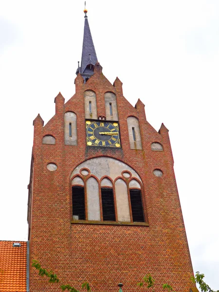 Evangelický Kostel Mariána Pozdně Gotickém Slohu — Stock fotografie