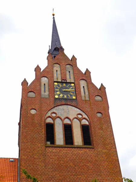 Église Évangélique Marien Dans Style Gothique Tardif — Photo