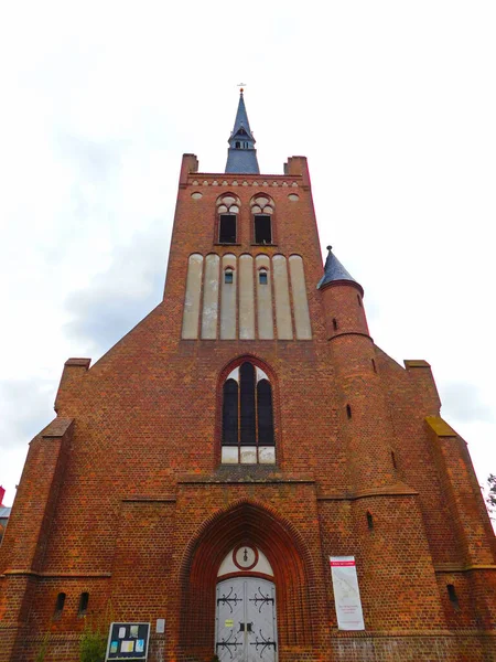 Iglesia Evangélica San Marien Estilo Gótico Tardío —  Fotos de Stock