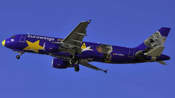 D-ABDQ - Airbus A320-214 - Eurowings Özel Kıyafet temalı Europa Park