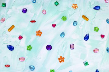 Moda kristal suni elmas dikiş için desenli.