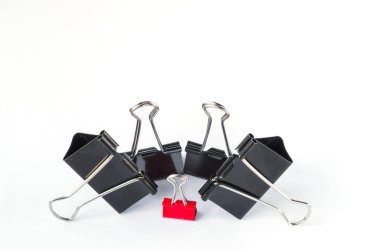 Beyaz arka plan üzerinde afiş ile çeşitli besteleri