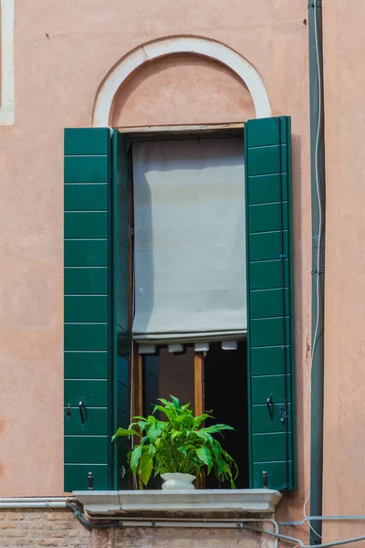 Las Mejores Ventanas Venecia Hermoso Clima Soleado — Foto de Stock