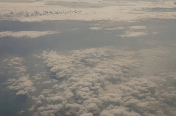 Hermosas Fotos Del Ojo Buey Del Avión — Foto de Stock