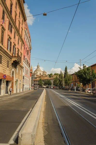 Маленькие Улицы Большого Вечного Города Рима — стоковое фото