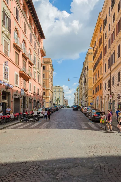 Malá Ulice Velké Věčné Město Řím — Stock fotografie