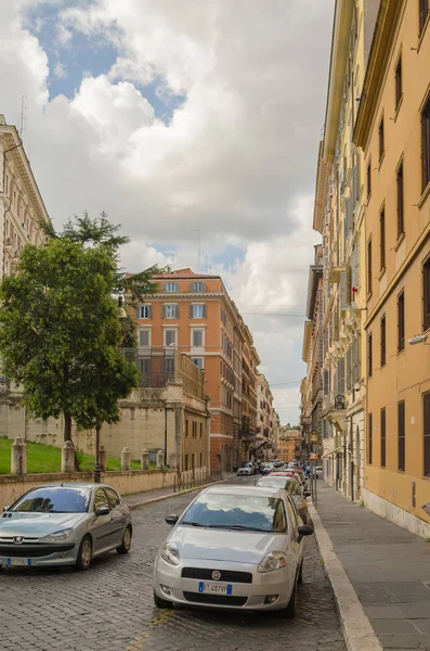 Smalle Straten Van Het Grote Eeuwige Stad Van Rome — Stockfoto
