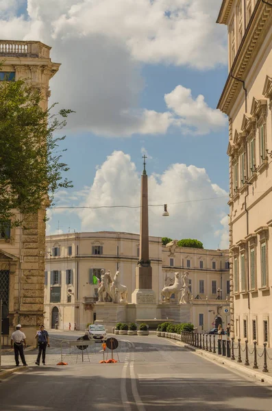 Küçük Sokakları Geniş Ebedi Şehir Roma — Stok fotoğraf