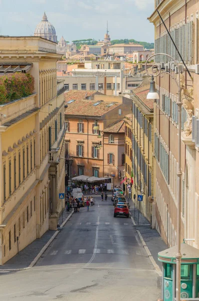 Маленькие Улицы Большого Вечного Города Рима — стоковое фото