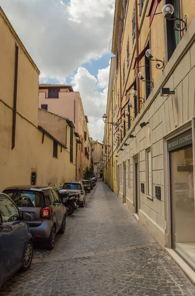 Küçük Sokakları Geniş Ebedi Şehir Roma — Stok fotoğraf