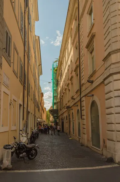 Malá Ulice Velké Věčné Město Řím — Stock fotografie