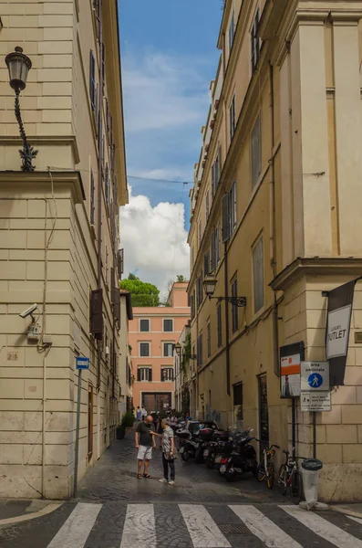 Las Pequeñas Calles Gran Eterna Ciudad Roma — Foto de Stock