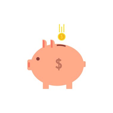 Düz dizaynda vektör simgesi