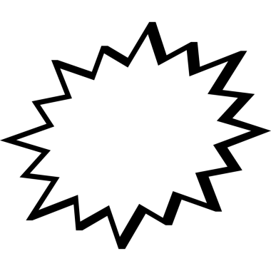 Konuşma baloncuğu. Konuşma balonu. Bulutlu konuşma balonu. Boş komik konuşma baloncuğu. Vektör İllüstrasyonu