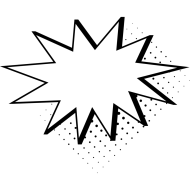 Konuşma baloncuğu. Konuşma balonu. Bulutlu konuşma balonu. Boş komik konuşma baloncuğu. Vektör İllüstrasyonu