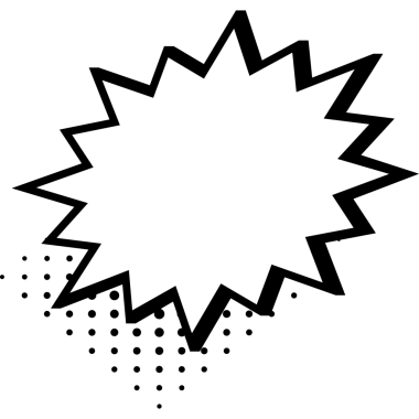 Konuşma baloncuğu. Konuşma balonu. Bulutlu konuşma balonu. Boş komik konuşma baloncuğu. Vektör İllüstrasyonu