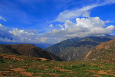 Merida, Venezuela kırsalında güzel manzara.