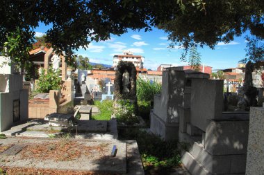 Merida, Venezuela - 11 Haziran 2017: El Espejo, Merida şehrinde eski bir mezarlık.