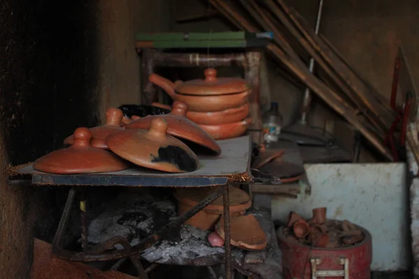 Buques Tradicionales Barro Loza — Foto de Stock