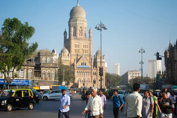 Mumbai Hindistan Şubat 2019 Mumbai Deki Belediye Ofisi — Stok fotoğraf