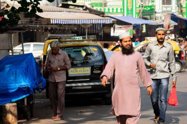 Mumbai, Hindistan - 24 Mart 2019: Mumbai 'de Mahim Darga' nın görüntüsü.