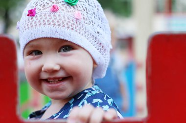 Bir stilish küçük kız