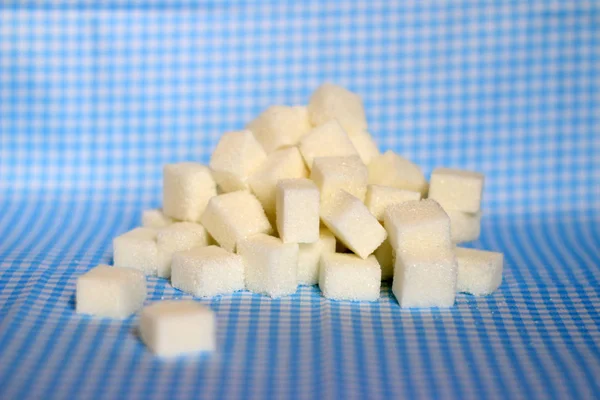 Sucre Cubes Raffinés — Photo