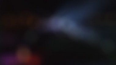 Gerçek ışık sızıntıları ve Bokeh soyut yumuşak hareketli arka plan