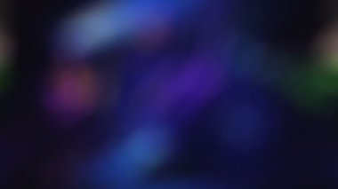 Gerçek ışık sızıntıları ve Bokeh soyut yumuşak hareketli arka plan