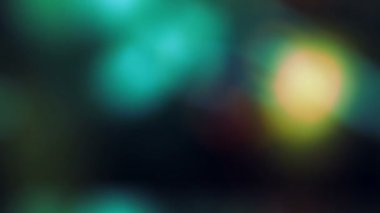Gerçek ışık sızıntıları ve Bokeh soyut yumuşak hareketli arka plan