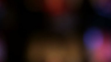 Gerçek ışık sızıntıları ve Bokeh soyut yumuşak hareketli arka plan