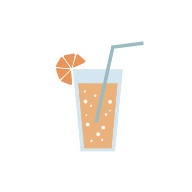 Bardak portakal suyu Restoran kokteyl kafe Limonata limon içki içecek siyah simge tabelada beyaz adam ile mavi