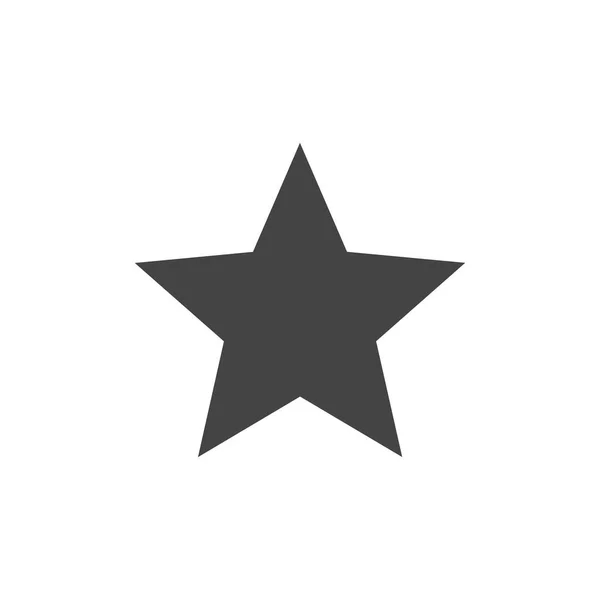 Yıldız simgesi vektör. İzole klasik sırası. Modern düz tasarım. Web sitesi piktogram, mobil uygulama Logo illüstrasyon yıldız. Eps10