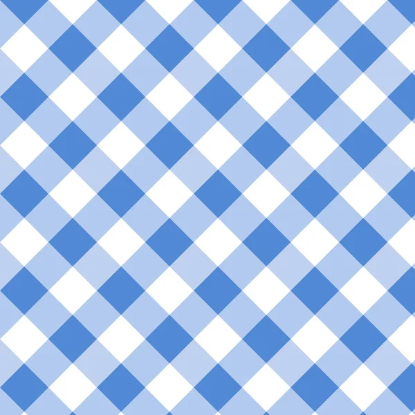 Padrão Gingham Azul Quadrados Textura Para Xadrez Toalhas Mesa Roupas —  Vetores de Stock