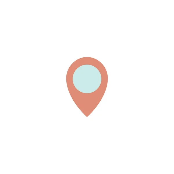 Locatie symbool. Kaarten pin. Locatie pincode. Pictogram voor locatie kaart. Vector, pictogram — Stockvector