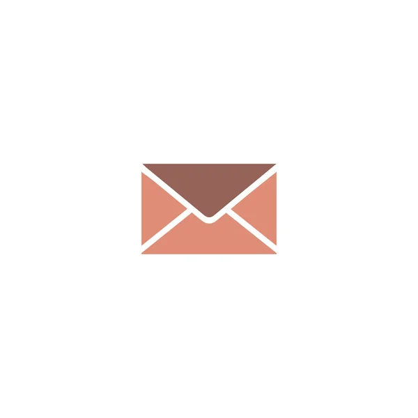 Έγχρωμη αλληλογραφία εικονίδιο ηλεκτρονικού ταχυδρομείου. Εικονίδιο διανύσματος για το Web. — Διανυσματικό Αρχείο