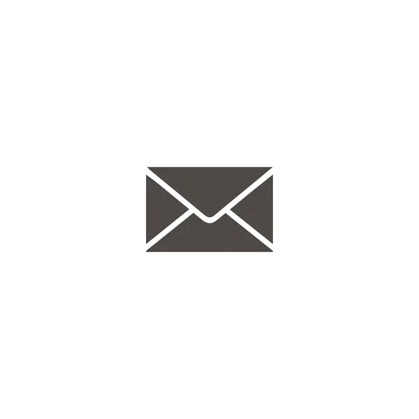 Wiadomość e-mail z ikoną poczty. Ikona wektorowa dla sieci Web. — Wektor stockowy