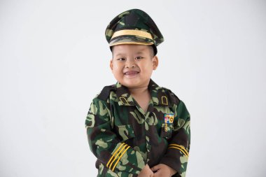 küçük çocuk meslek Tekdüzen asker