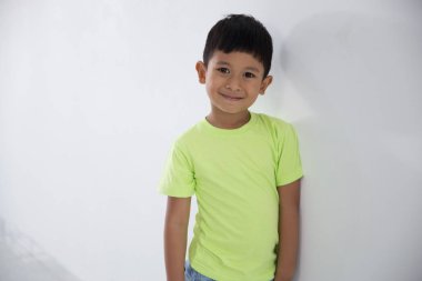 sevimli küçük çocuk Studio