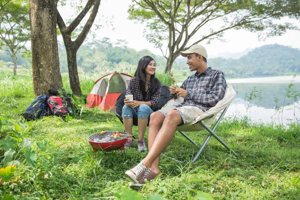 Tujuan Perjalanan Hangout Persahabatan — Stok Foto