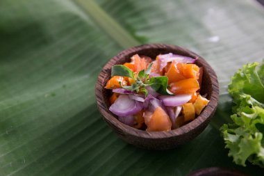 sambal dabu-dabu. hot spicy sauce