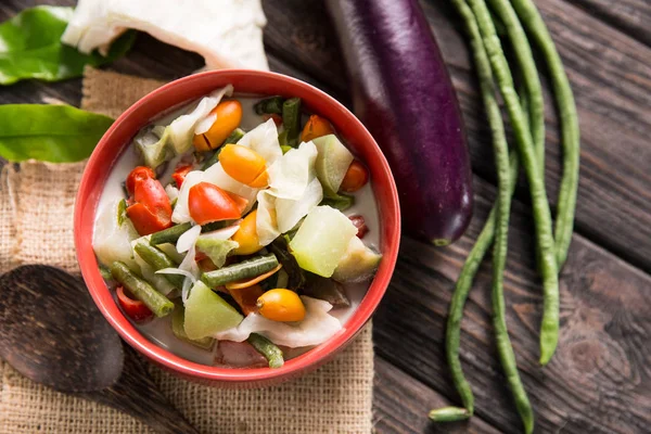 Παραδοσιακή ινδονησιακή sayur lodeh — Φωτογραφία Αρχείου