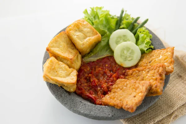 Cuisine indonésienne traditionnelle — Photo