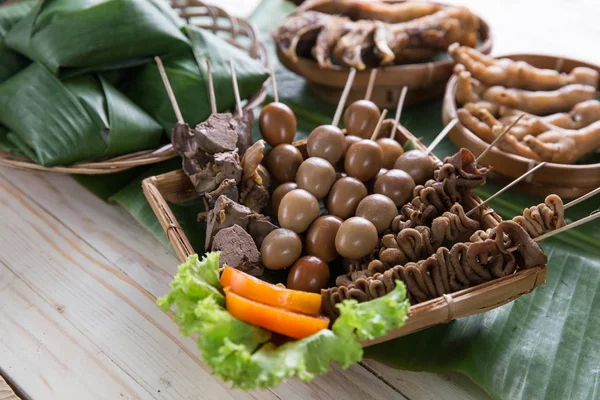 Makanan kuliner tradisional indonesia — Stok Foto